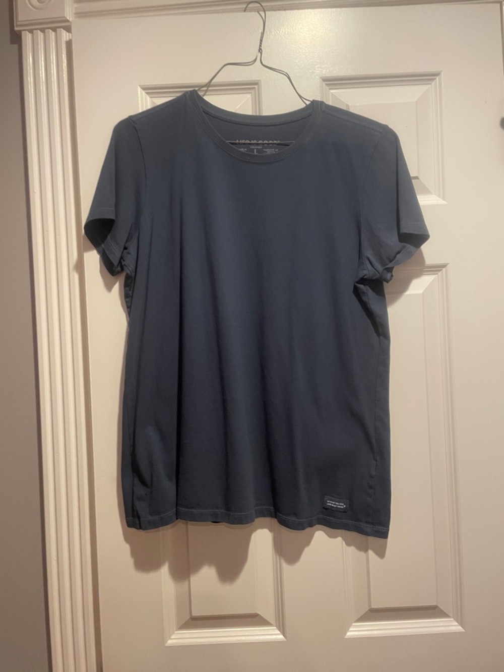 Life Is Good Black and Navy short Sleeve Crewneck Tees - Picture 4 of 10